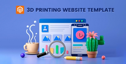 3D Printing Website Template 