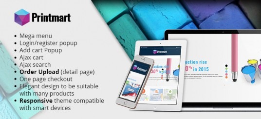 Joomla Virtuemart Responsive Printing Company Template